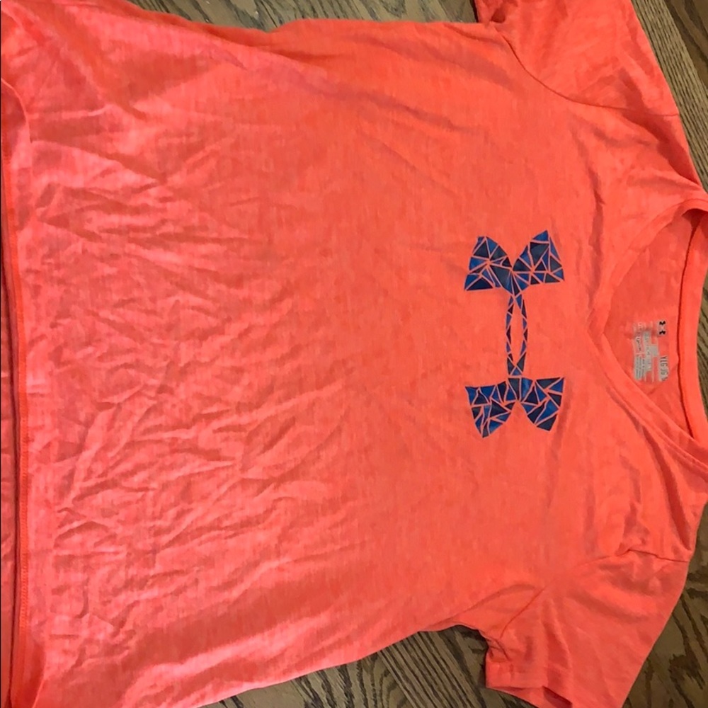 Girls Under armor heat gear shirt